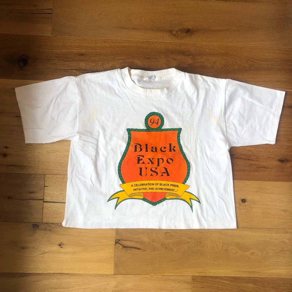 1994 black expo Single stitch T-shirt